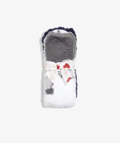 Etam Lot de 2 chaussettes antidérapentes ANTHRACITE Fashion