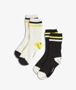 Etam Lot de 2 paires de chaussettes motifs Smiley®ORIGINALS JAUNEVIF Cheap