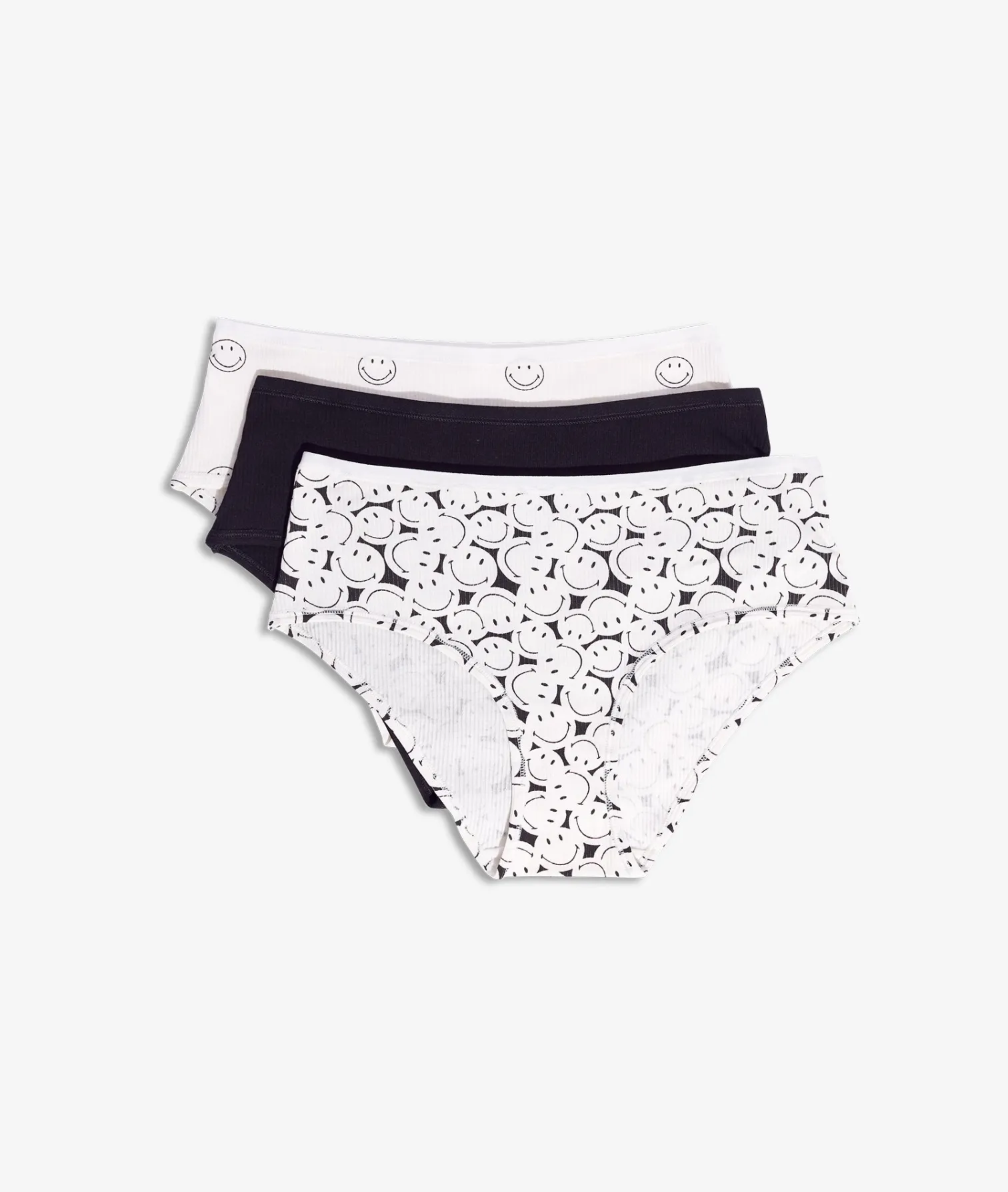 Etam Lot de 3 shortys Smiley®ORIGINALS JAUNESOLEIL Flash Sale
