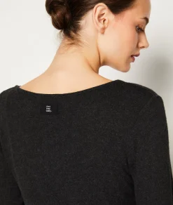 Etam Matching Cardigan and Pyjama Camisole ANTHRACITE Sale