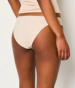 Etam Microfiber And Lace Bikini LINEN Cheap