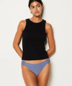 Etam Microfiber and Lace Brief DENIMJEANS Cheap