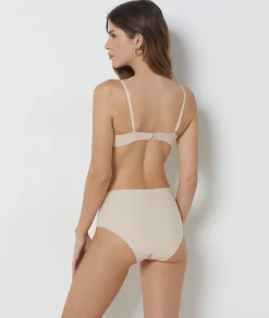 Etam Microfiber Balconette Bra LINEN Cheap