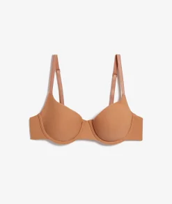 Etam Microfiber Balconette Bra HENNE Clearance
