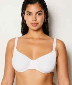Etam Microfiber Balconette Bra ECRU Flash Sale