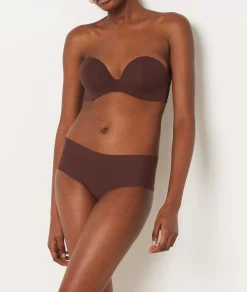 Etam Microfiber Boyshorts CHOCOLAT Flash Sale