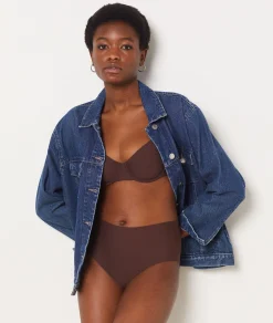 Etam Microfiber Brief CHOCOLATE Hot
