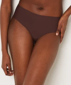 Etam Microfiber Hipster CHOCOLATE Cheap