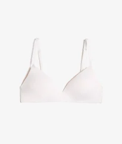 Etam Microfiber Lightly Lined Wireless Bra ECRU Outlet