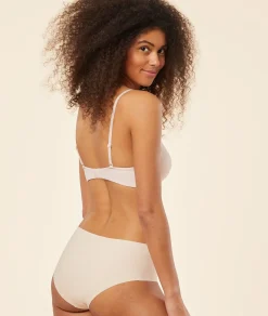 Etam Microfiber Lightly Lined Wireless Bra LINEN Shop