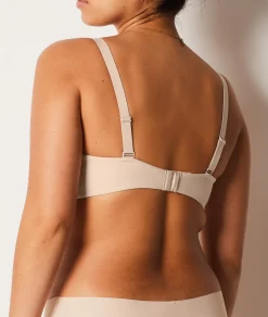 Etam Microfiber Lightly Lined Wireless Bra LINEN Shop