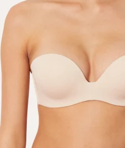 Etam Microfiber Push-Up Bra  With Removable Straps LINEN Store