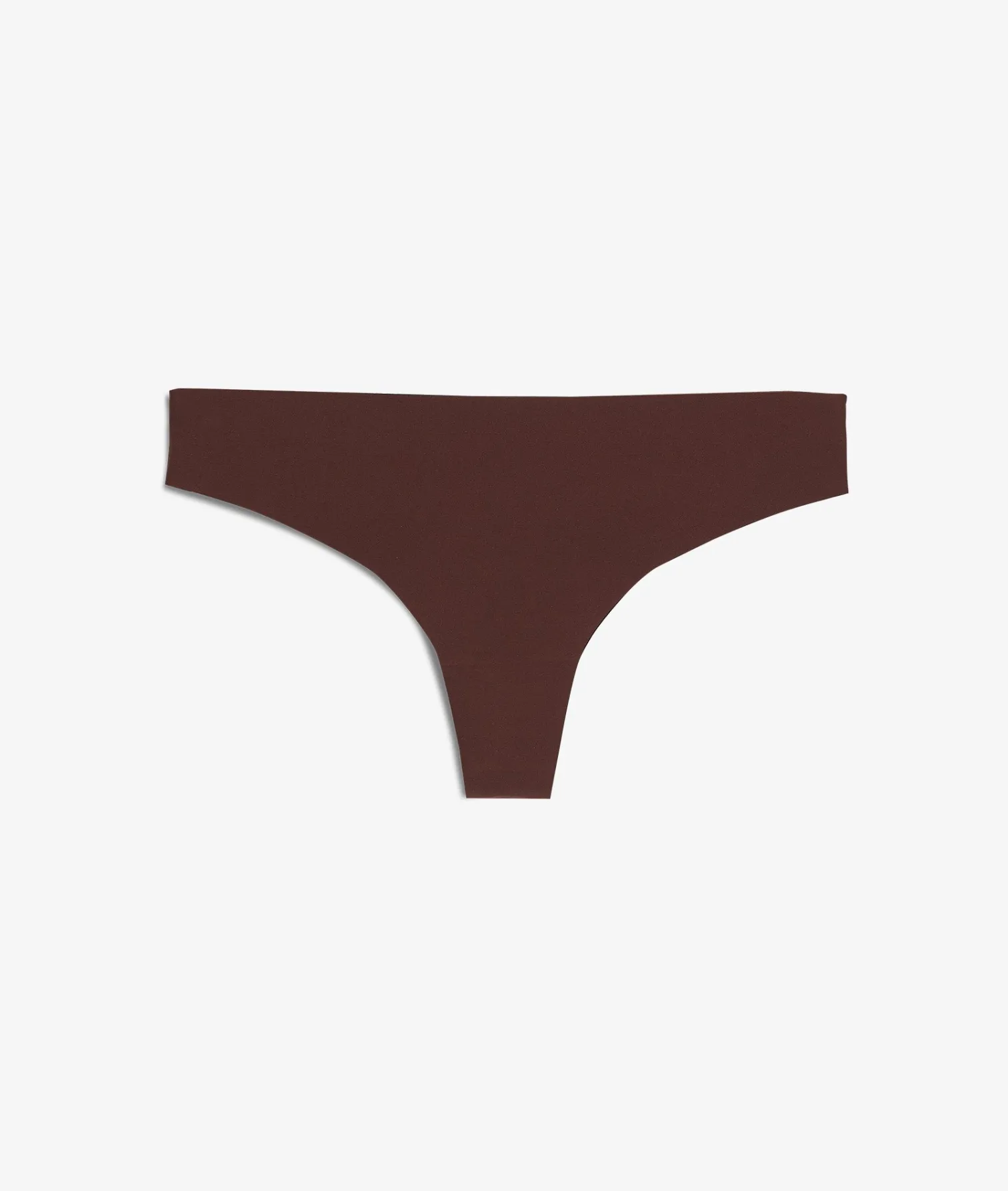 Etam Microfiber Thong CHOCOLATE Clearance