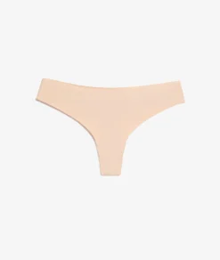 Etam Microfiber Thong ECRU Cheap
