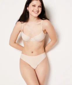 Etam Microfiber Thong LINEN Discount