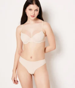 Etam Microfiber Thong LINEN Discount