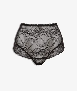 Etam Mid-rise Smoothing Brief - Light Support BLACK Hot