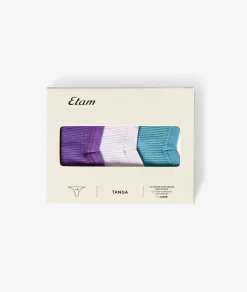 Etam Multipack Tanga PETROLBLUE Fashion