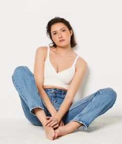 Etam No Bra Effect Bralette ECRU Sale
