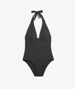 Etam One-Piece Shapewear Swimsuit NOIR New