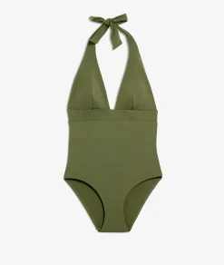 Etam One-Piece Shapewear Swimsuit KAKI Sale
