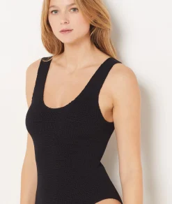 Etam One-Piece Stretchy Swimsuit NOIR Flash Sale
