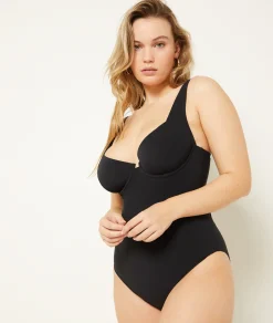 Etam One-Piece Swimsuit BLACK Outlet