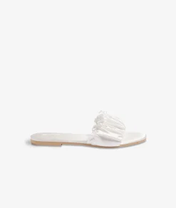 Etam Open Mules Slippers RED Outlet