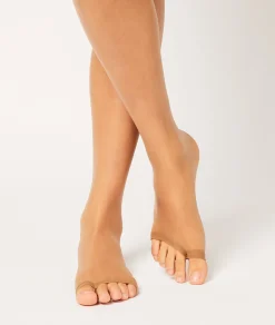 Etam Open Toes Tights BRONZE Online