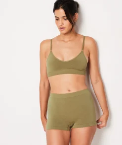 Etam Optimal comfort cotton boyshorts NILEGREEN Online