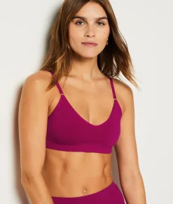 Etam Optimal comfort cotton bralette ORCHIDEE New