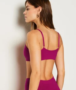 Etam Optimal comfort cotton bralette ORCHIDEE New