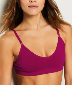 Etam Optimal comfort cotton bralette ORCHIDEE New