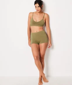 Etam Optimal comfort cotton bralette NILEGREEN Outlet