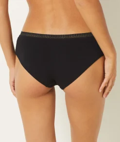 Etam Organic Cotton Boyshorts BLACK Shop