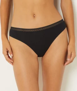 Etam Organic Cotton Brief BLACK New