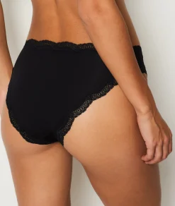 Etam 3-Pack of Microfiber and Lace Briefs NOIR Cheap