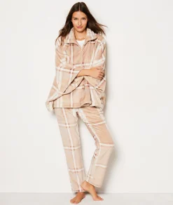 Etam Pantalon de pyjama à carreaux SABLE Outlet
