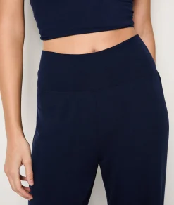 Etam Pantalon de pyjama coupe large en modale MARINE Best
