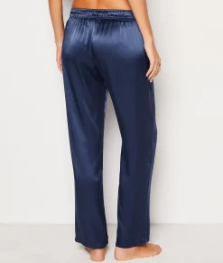 Etam Pantalon de pyjama en soie BLEUNUIT Cheap