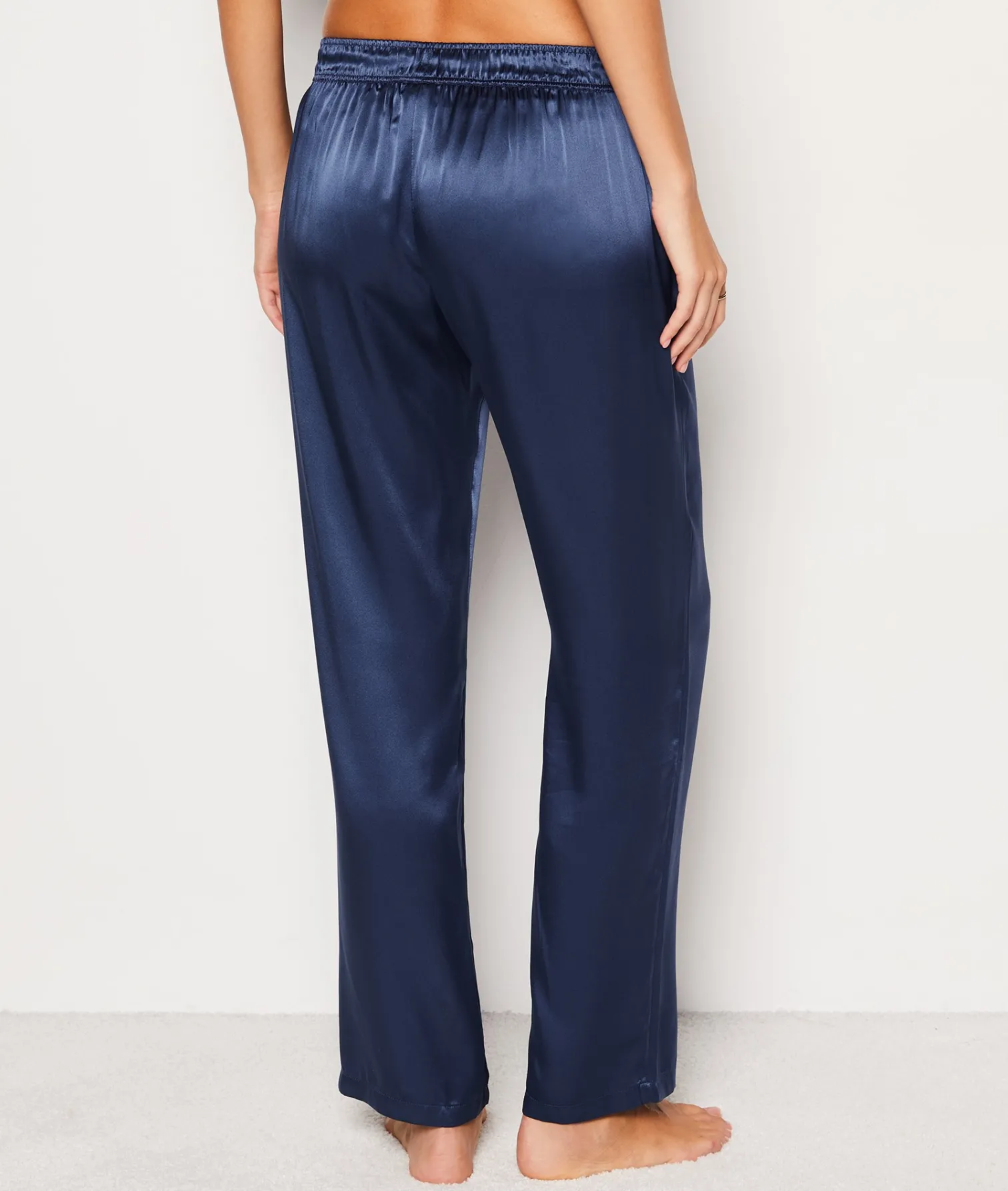 Etam Pantalon de pyjama en soie BLEUNUIT Cheap