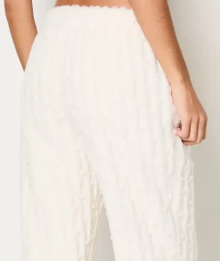 Etam Pantalon de pyjama polaire ECRU Clearance