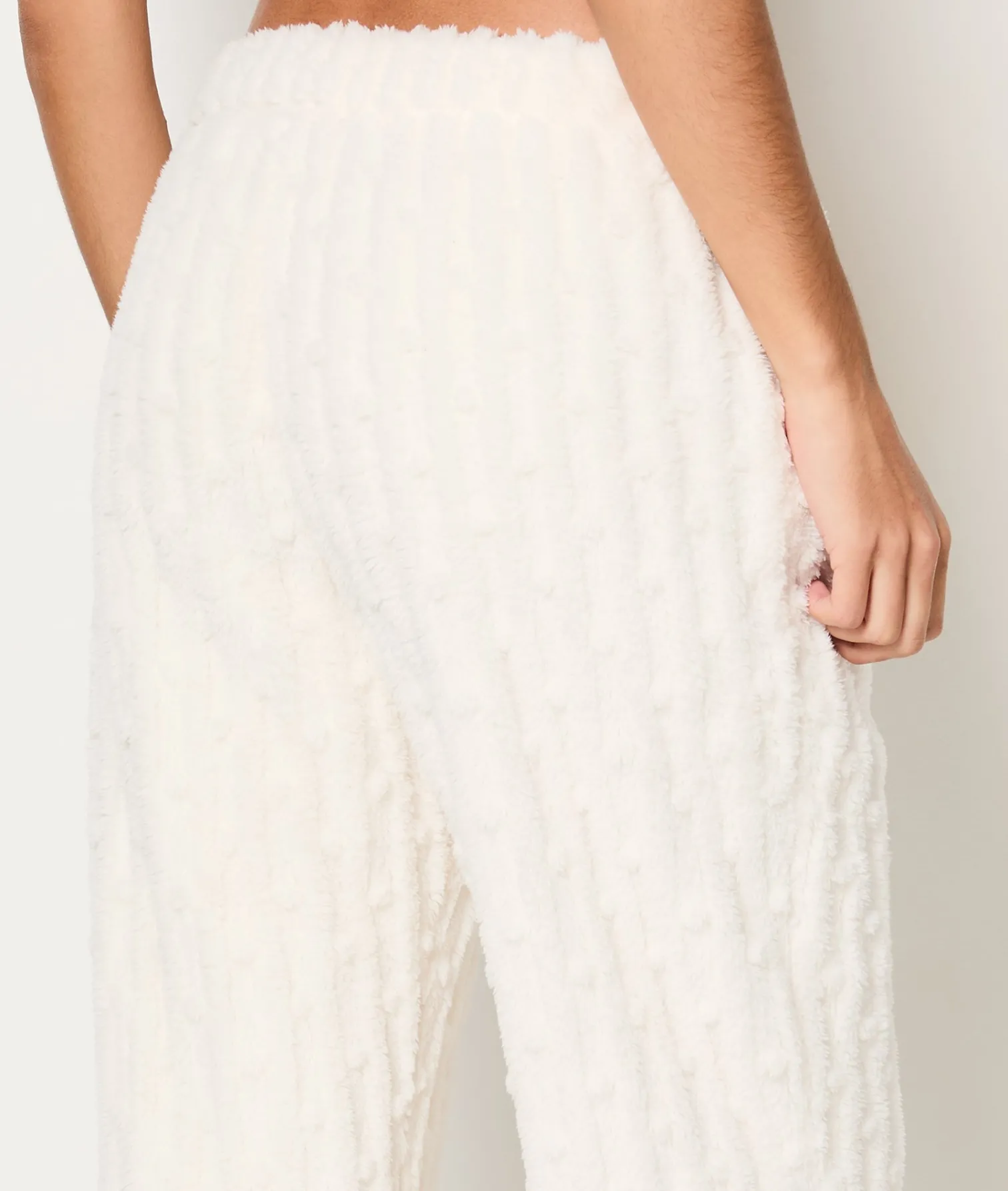 Etam Pantalon de pyjama polaire ECRU Clearance