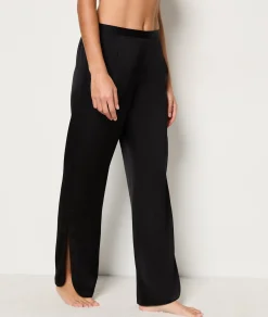 Etam Pantalon de pyjama satiné NOIR Online