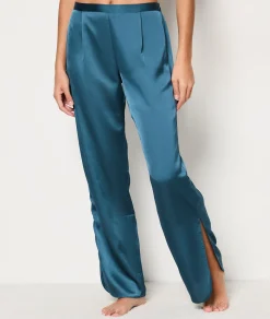 Etam Pantalon de pyjama satiné VERTCANARD Discount