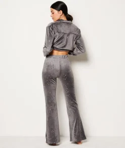 Etam Pantalon de pyjama étoile ANTHRACITE Fashion