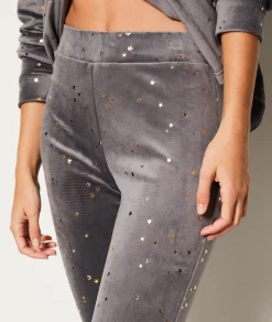 Etam Pantalon de pyjama étoile ANTHRACITE Fashion