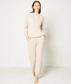 Etam Pantalon en cachemire BEIGE Clearance