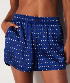 Etam Patterned Pyjama Shorts MARINEIMPFD Clearance