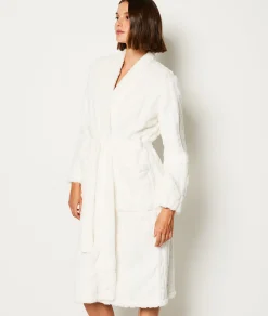 Etam Peignoir polaire ECRU Hot